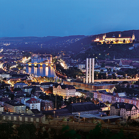 Würzburg bei Nacht