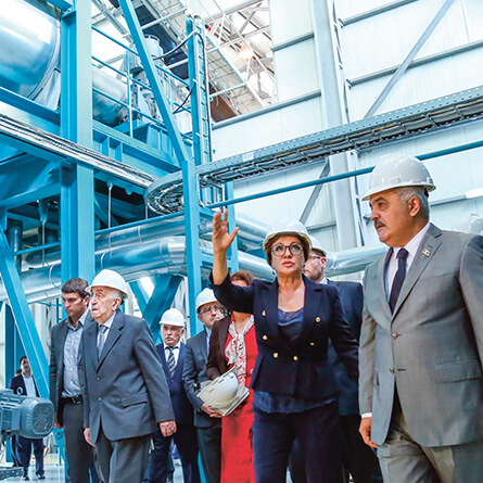 Reinigungsanlage der Starnberger Econ Industries im aserbaidschanischen Baku