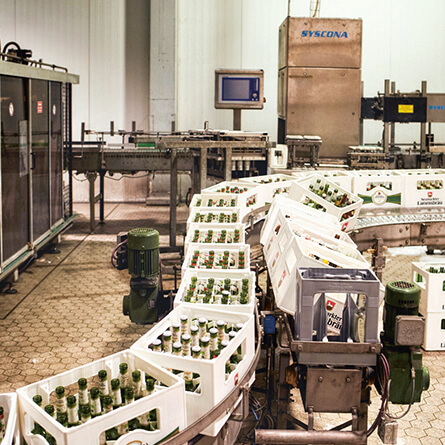 Einblick in die Produktion der Bio-Brauerei in Neumarkt.