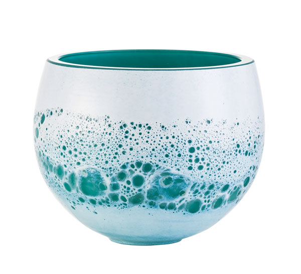 Glaskunst aus der Serie „Planets“