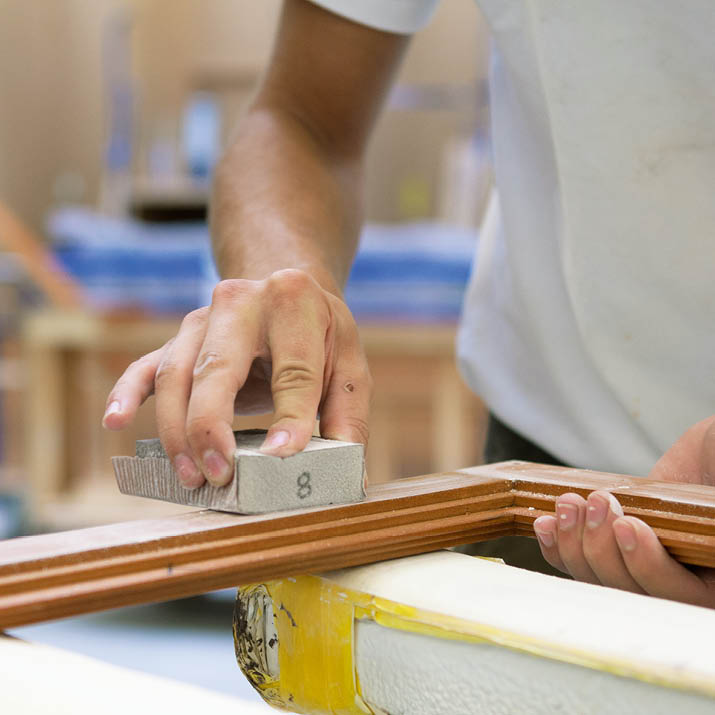 Produktion in der Wagner Möbel Manufaktur